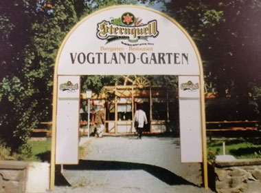 Vogtland-Garten Plauen - Früher